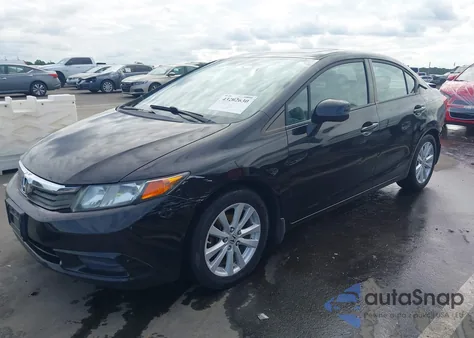 2012 Honda Civic Ex z USA, uszkodzony, nr VIN 19XFB2F88CE302323